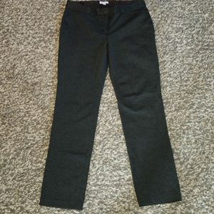Dark grey linen pants